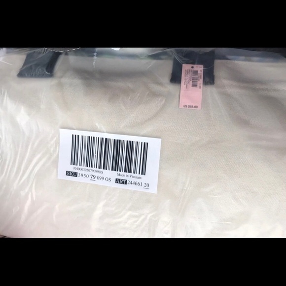 Victoria’s Secret 2 in 1 Insulated Canvas Tote - Picture 4 of 4